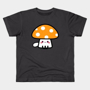 Cute Yellow Catfungi Kids T-Shirt